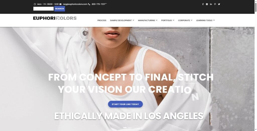 Los Angeles clothing manufacturers