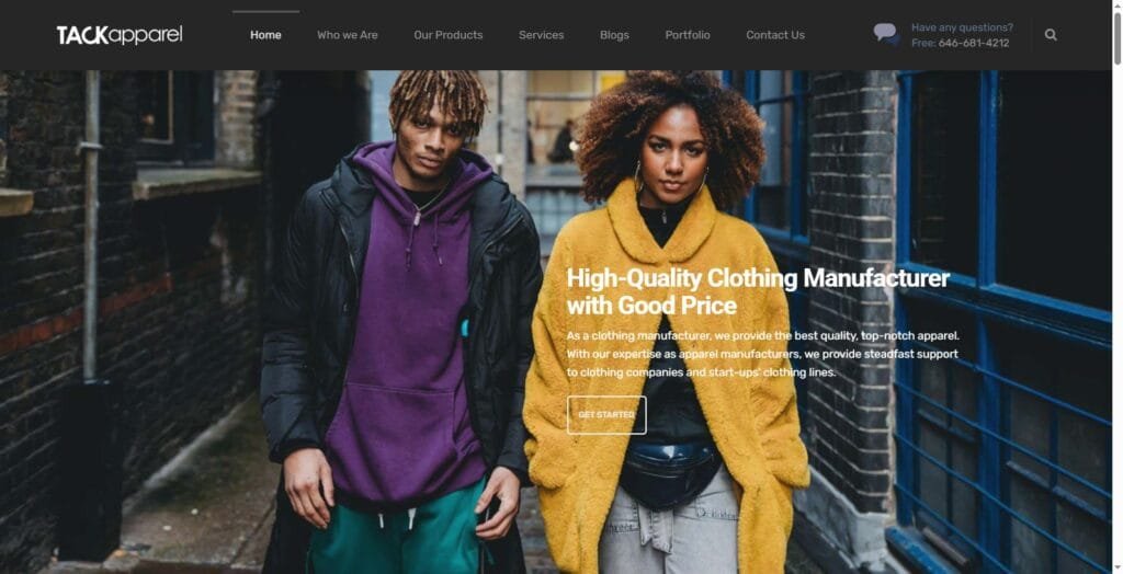clothing manufacturers NYC