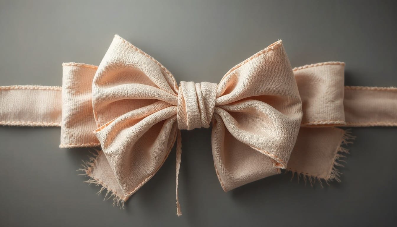 How to Make a Bow with Cloth Step-by-Step