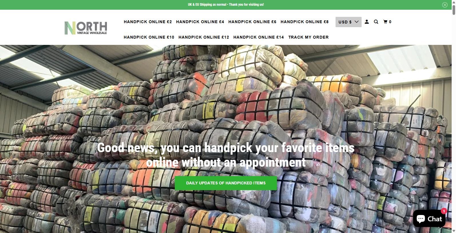 Discover NORTHERN POLE: Your Vintage Clothing Distributor