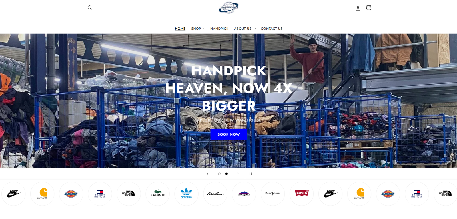 Vintage Suppliers 1989: Premier Vintage Clothing Distributors