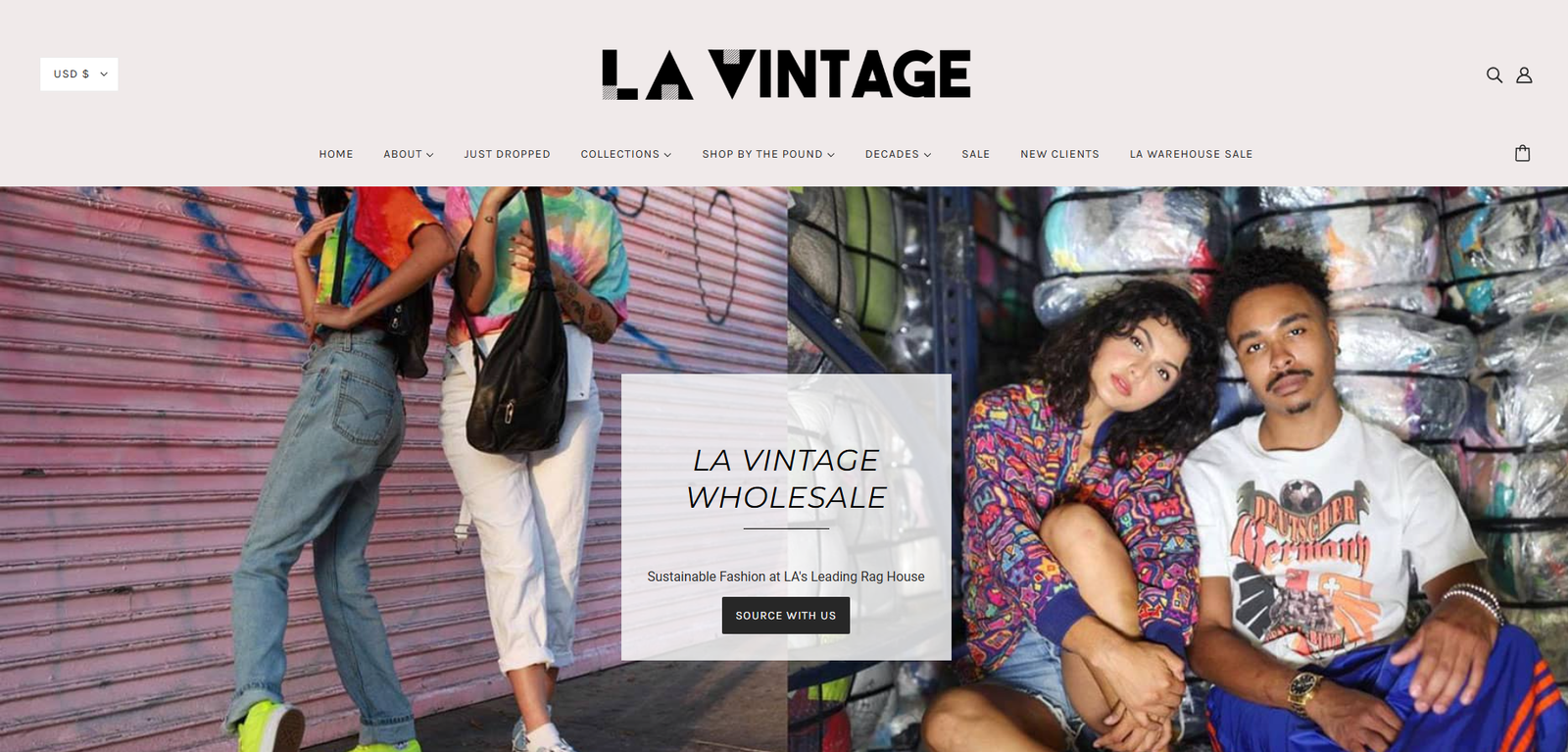 Discover LA Vintage Wholesale: Premier Vintage Clothing Distributors
