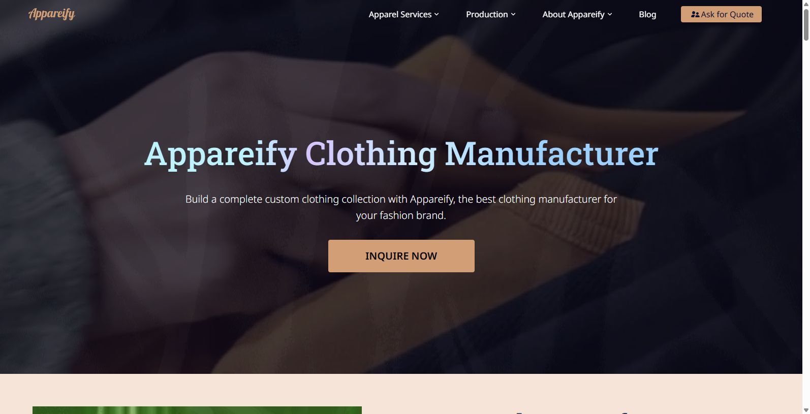 Appareify: Your Go-To for Custom Clothing Manufacturing Appareify: Your Go-To for Custom Clothing Manufacturing