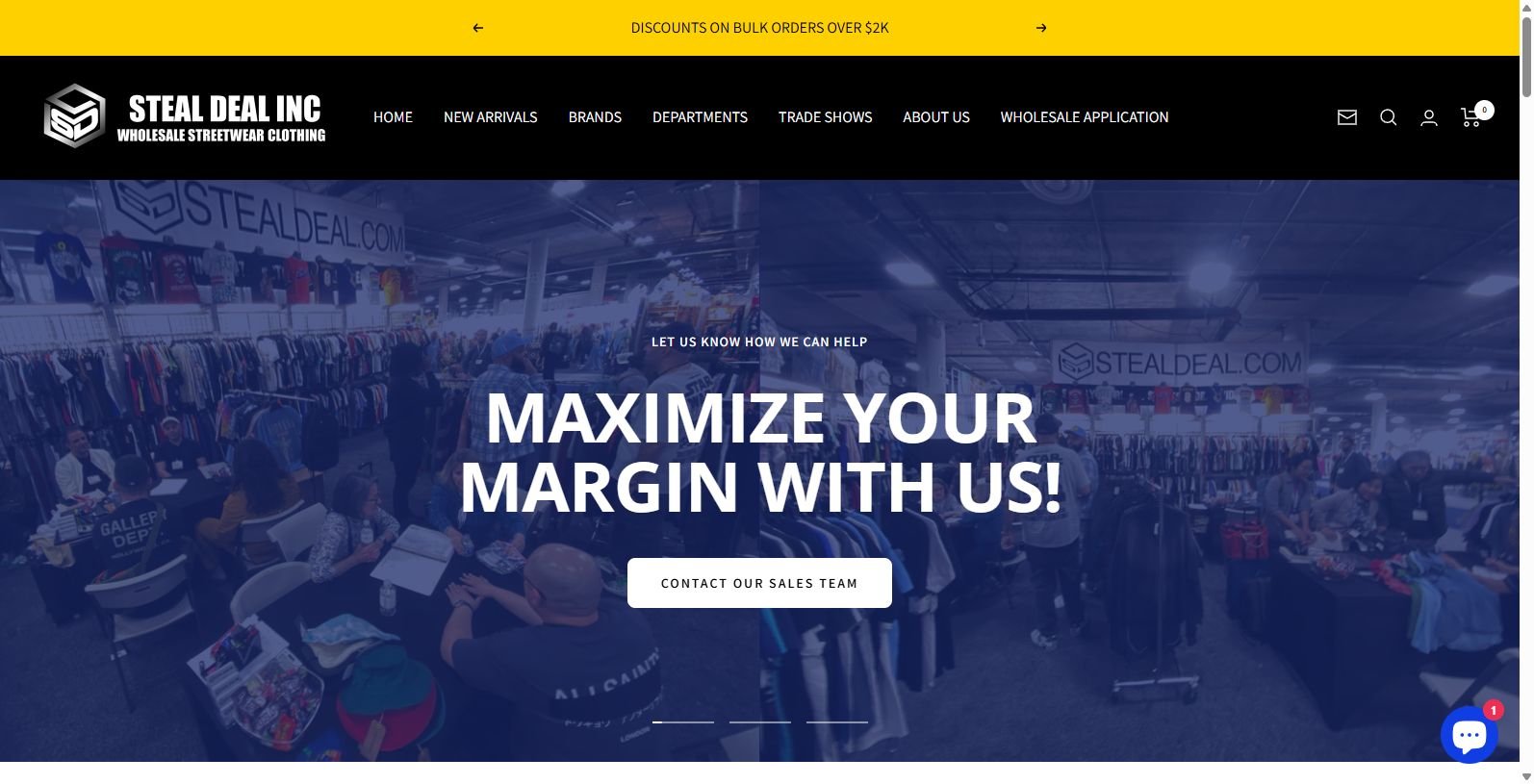 Steal Deal: Premier Wholesale Clothing Distributor Steal Deal: Premier Wholesale Clothing Distributor