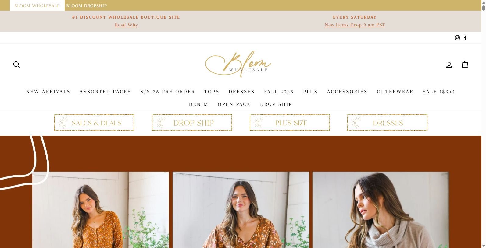 Bloom Wholesale: Premier Wholesale Women's Clothing Vendor Bloom Wholesale: Premier Wholesale Women's Clothing Vendor