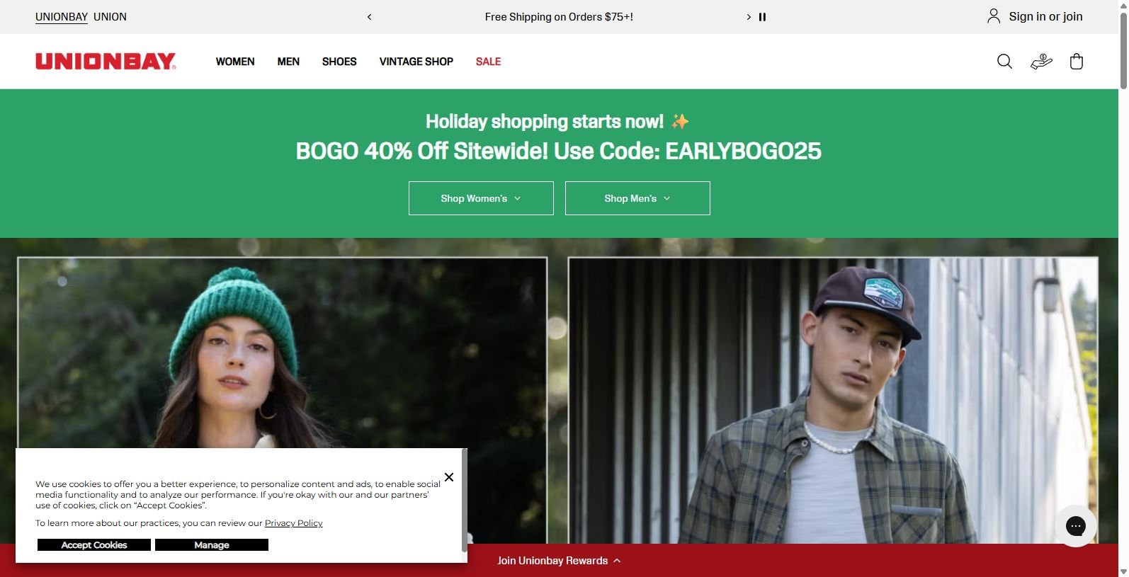 Discover the Latest Fashion with UNIONBAY