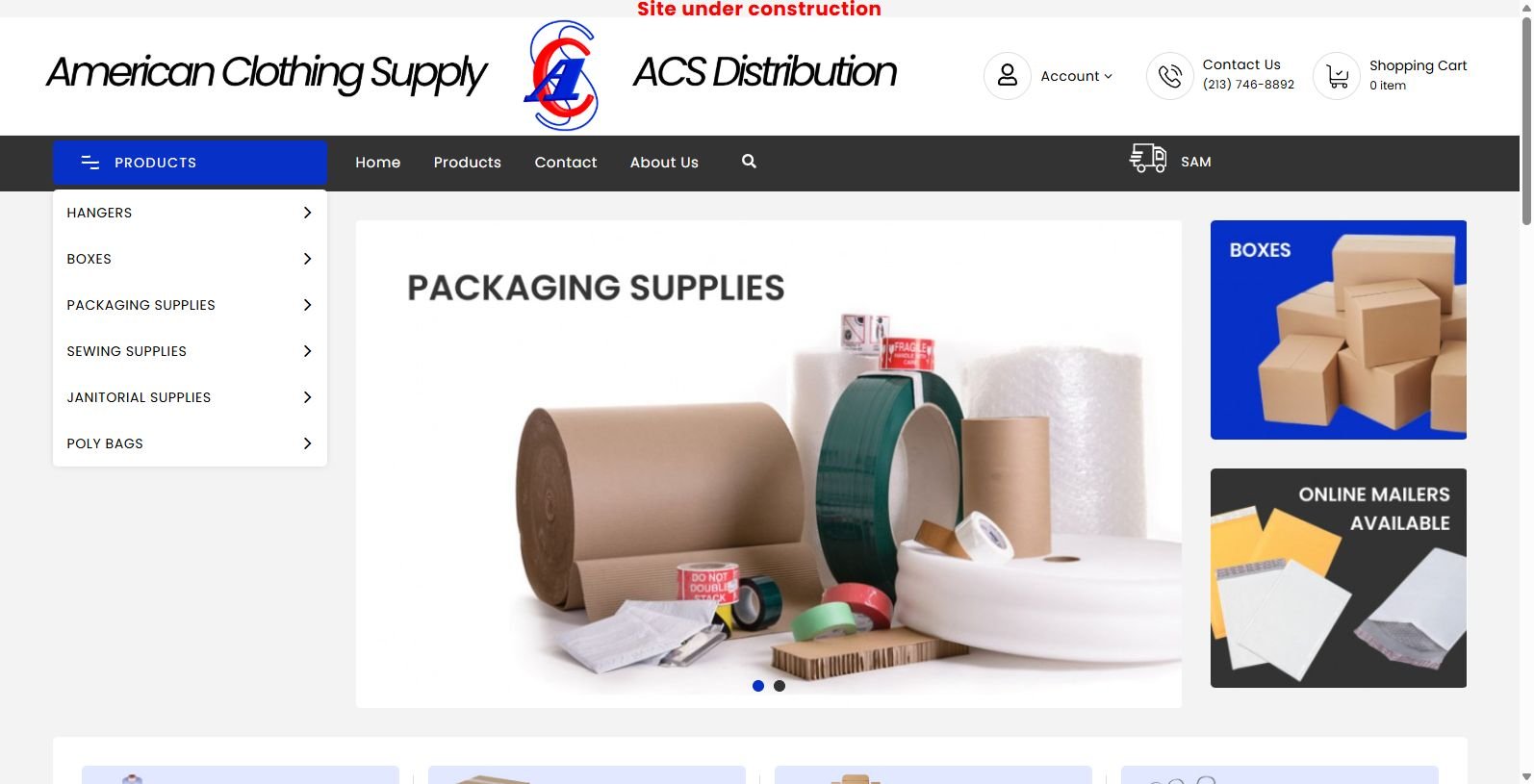 Discover 1418 ACS: Premier Clothing Supplier