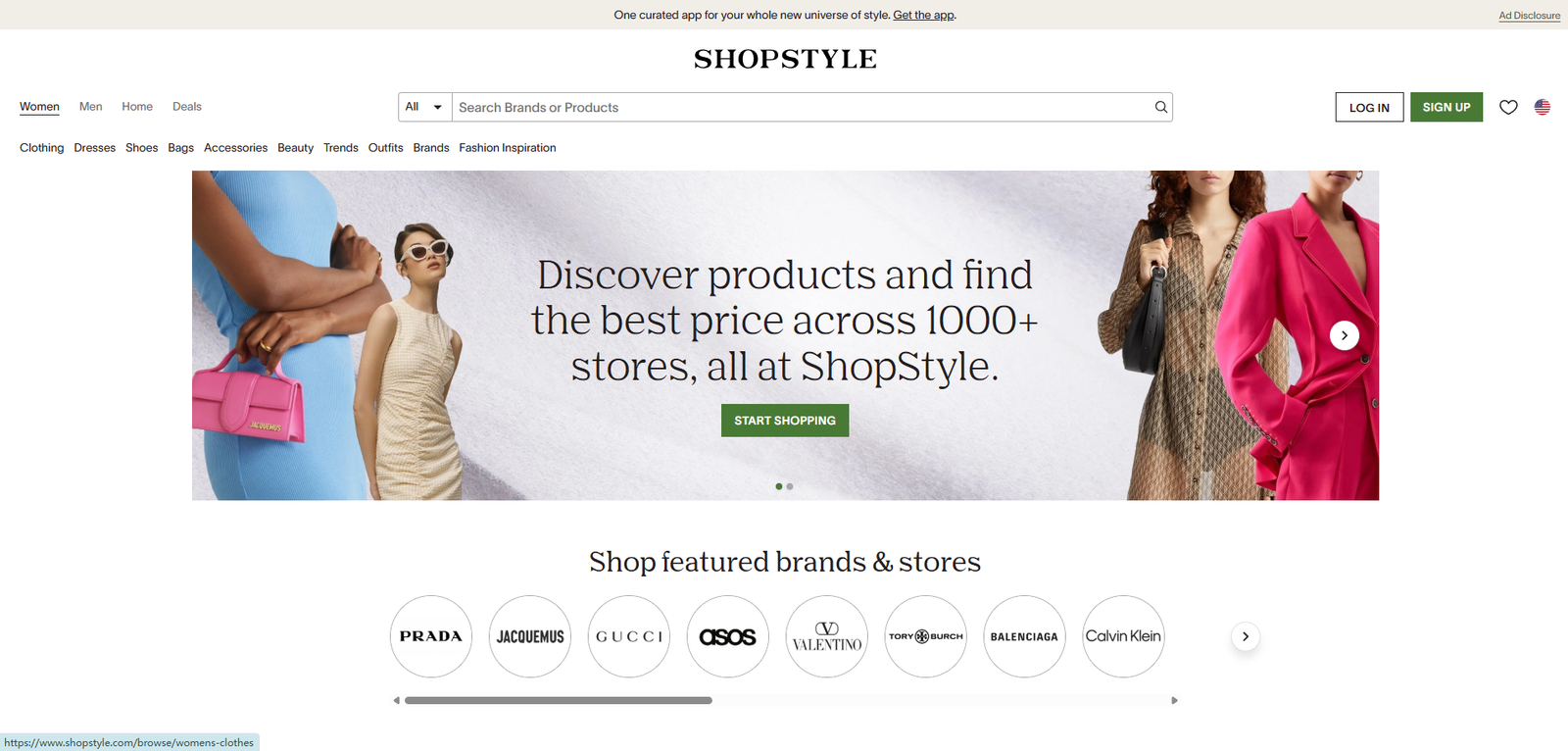 ShopStyle: Premier Clothing Supplier