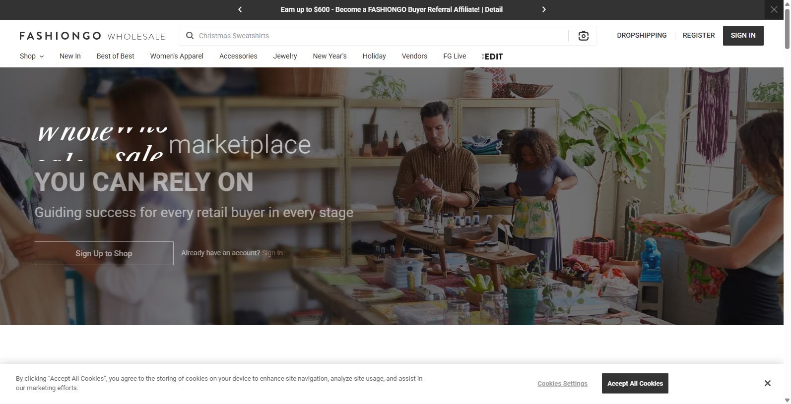 FASHIONGO: Your Premier Wholesale Fashion Marketplace