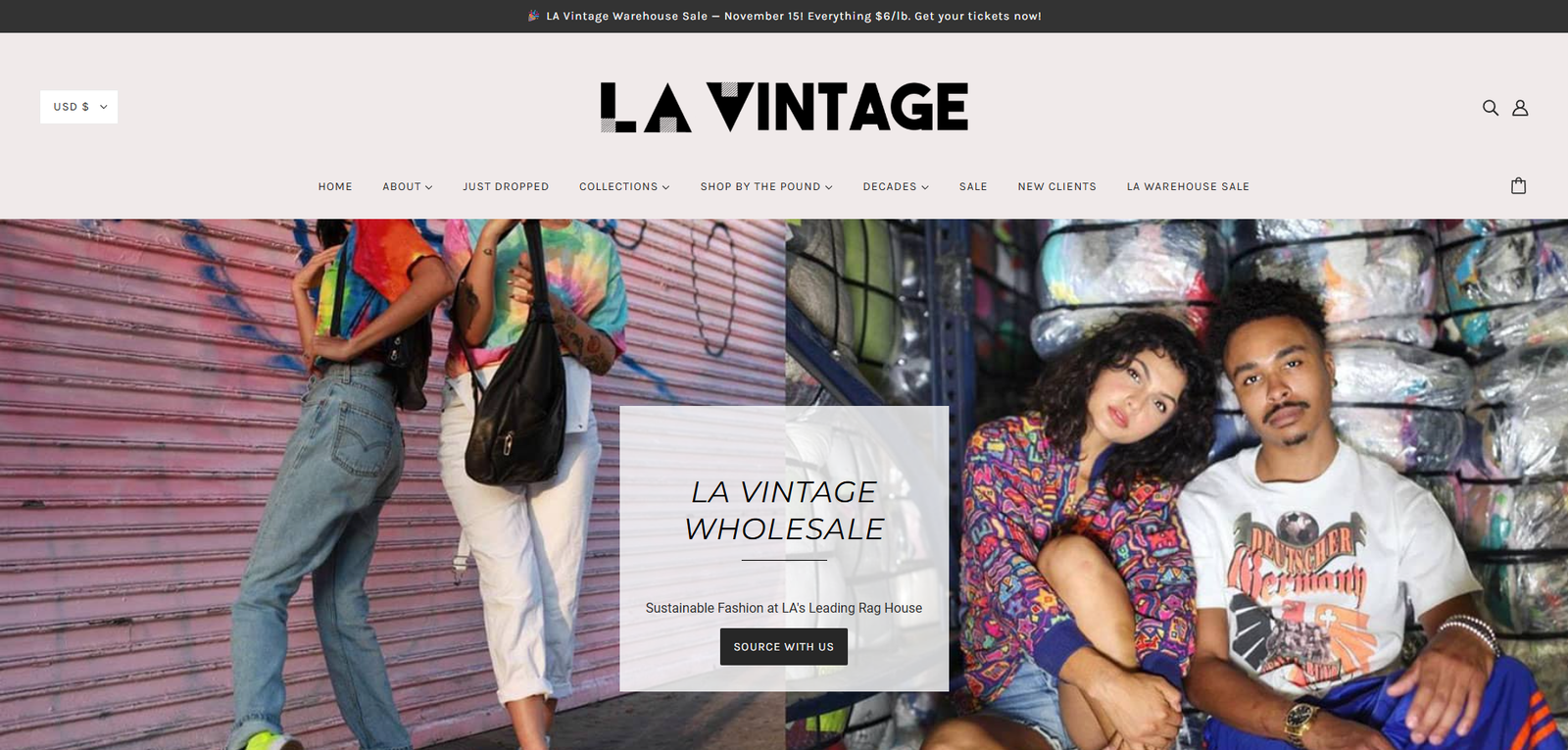 LA Vintage Wholesale: Premier Source for Vintage Fashion
