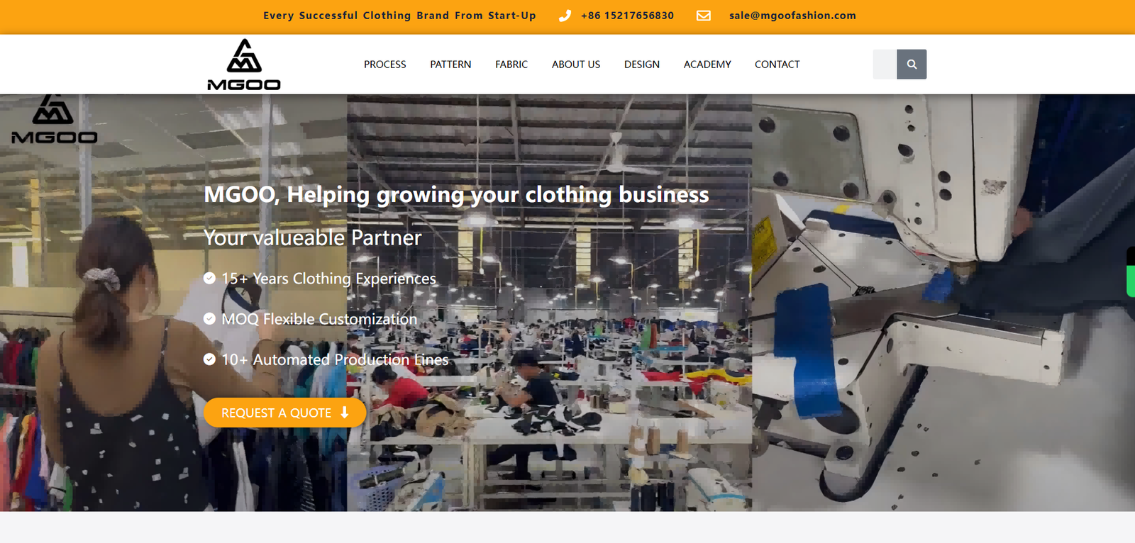 MGOO Fashion Apparel: Your Premier Clothing Manufacturer Partner