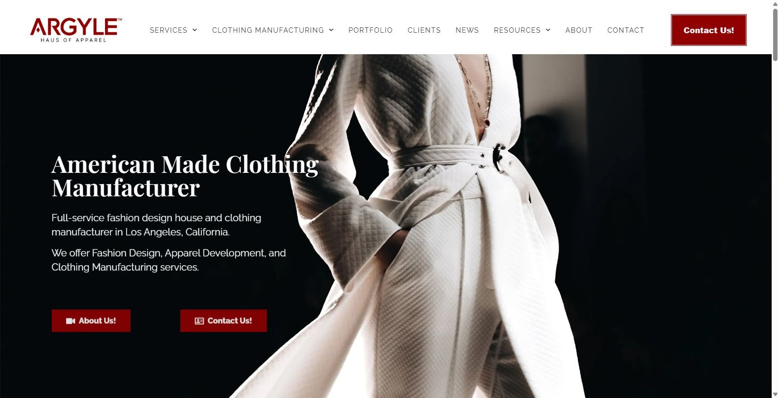 Discover Argyle Haus: Your Premier Clothing Manufacturer for Startups