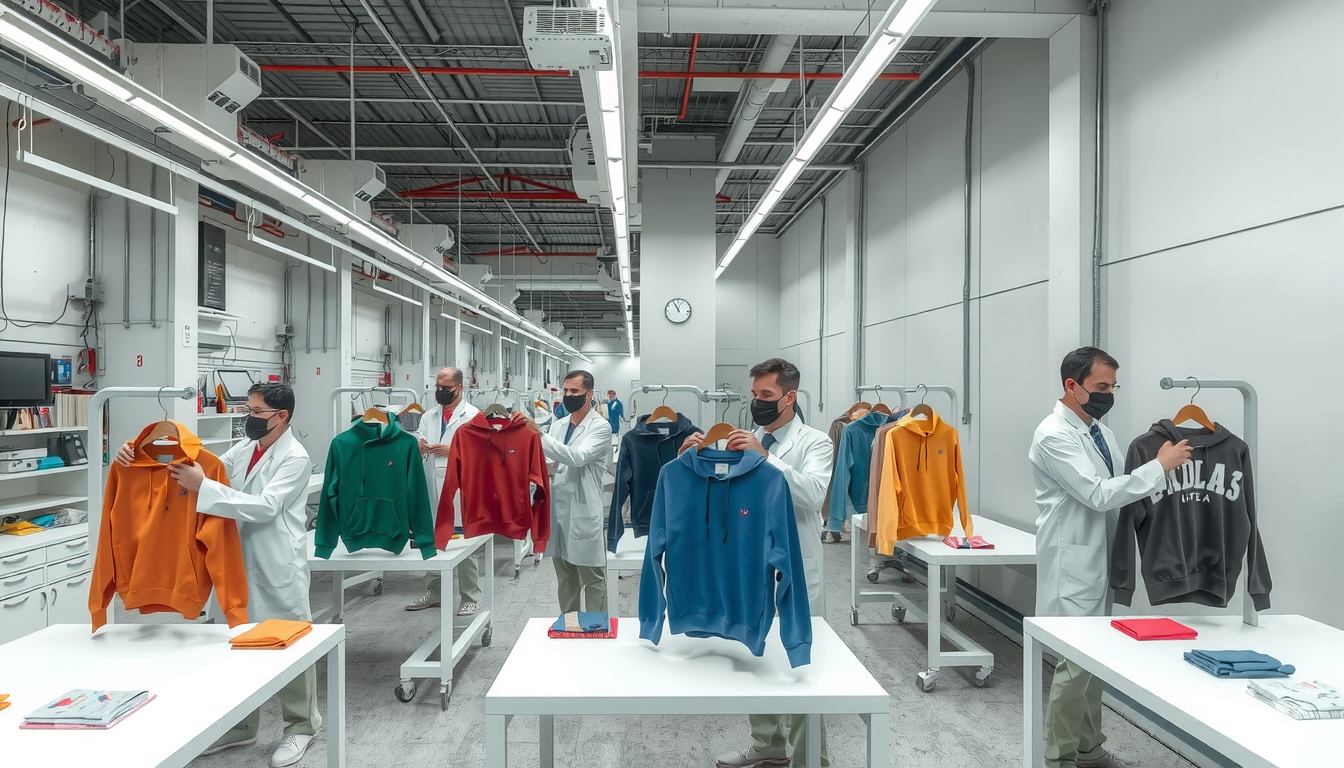 Professional quality control process ensuring cute hoodies meet highest manufacturing standards and excellence.