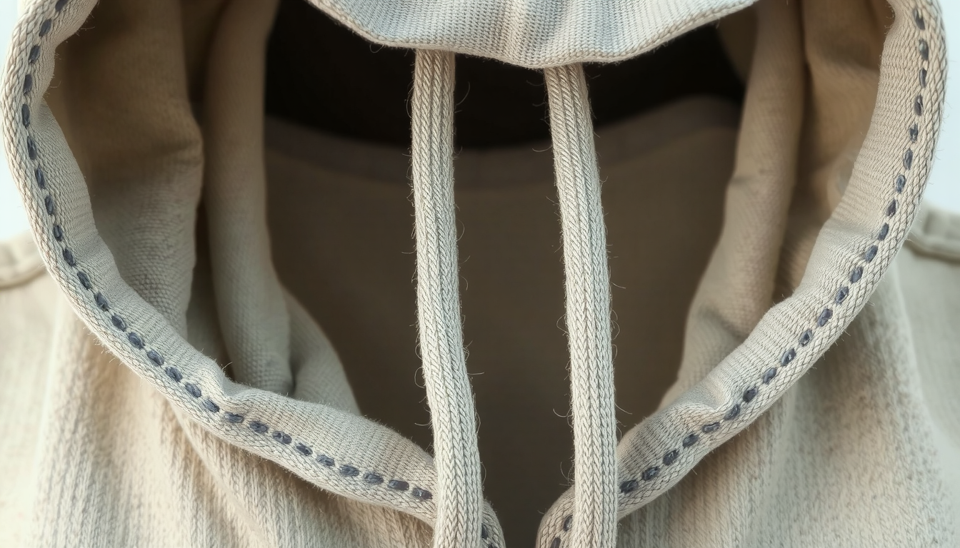 The Simple Guide: How to Fix a Hoodie String in Under 5 Minutes 4 Hands demonstrating how to fix hoodie string through reinforced eyelets and stitched channels