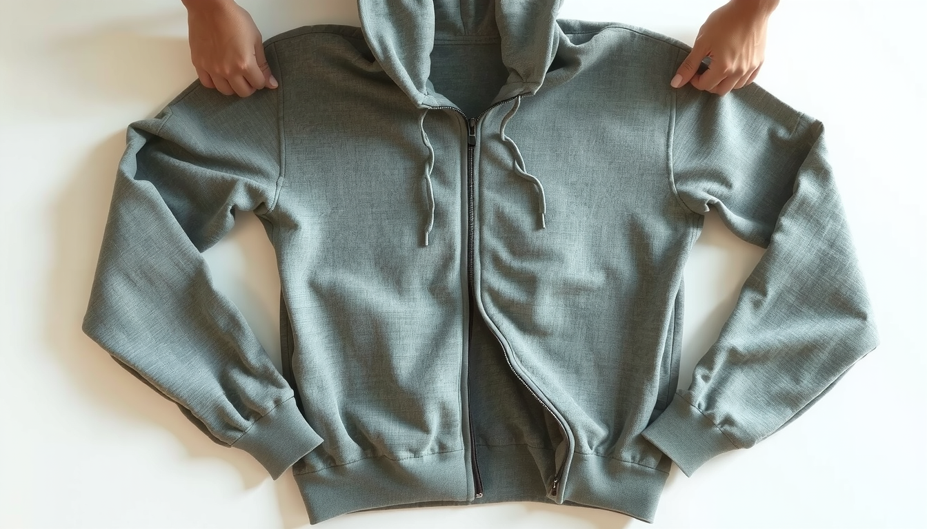 sweatshirt folding method