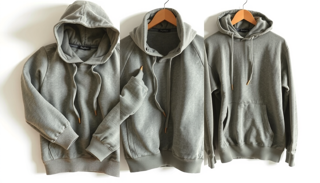 how to fold hoodie 4
