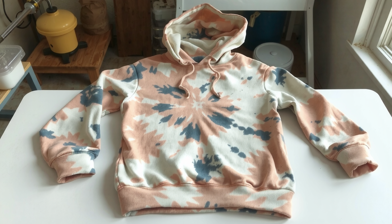 distressed hoodie method