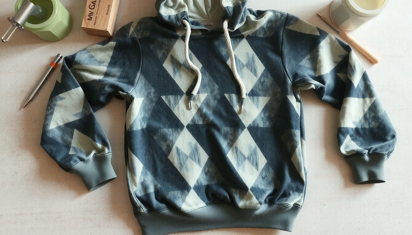 how to acid wash hoodie 4