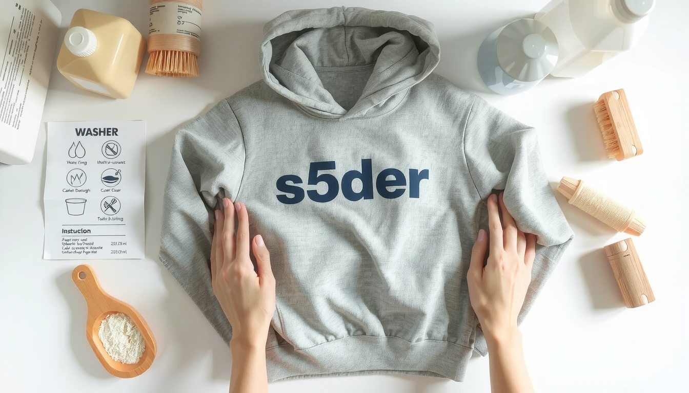 how to wash sp5der hoodie