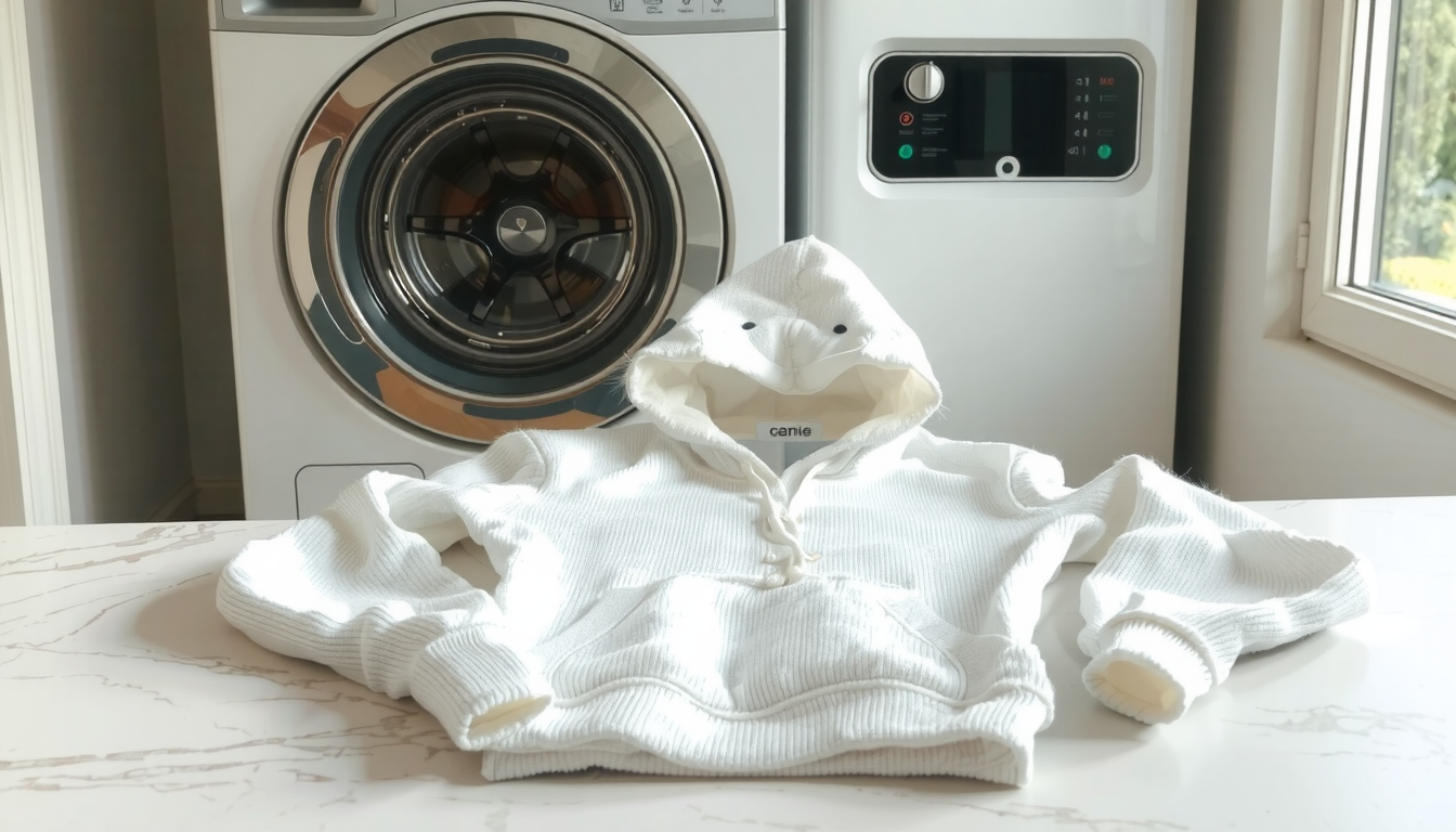 how to wash white fox hoodie