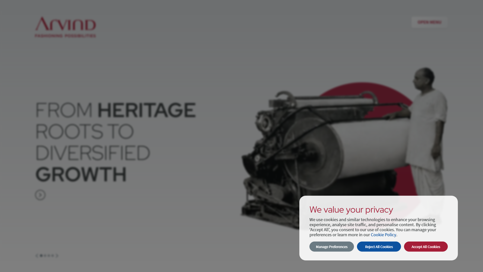 Arvind Ltd. clothing merchandise providers