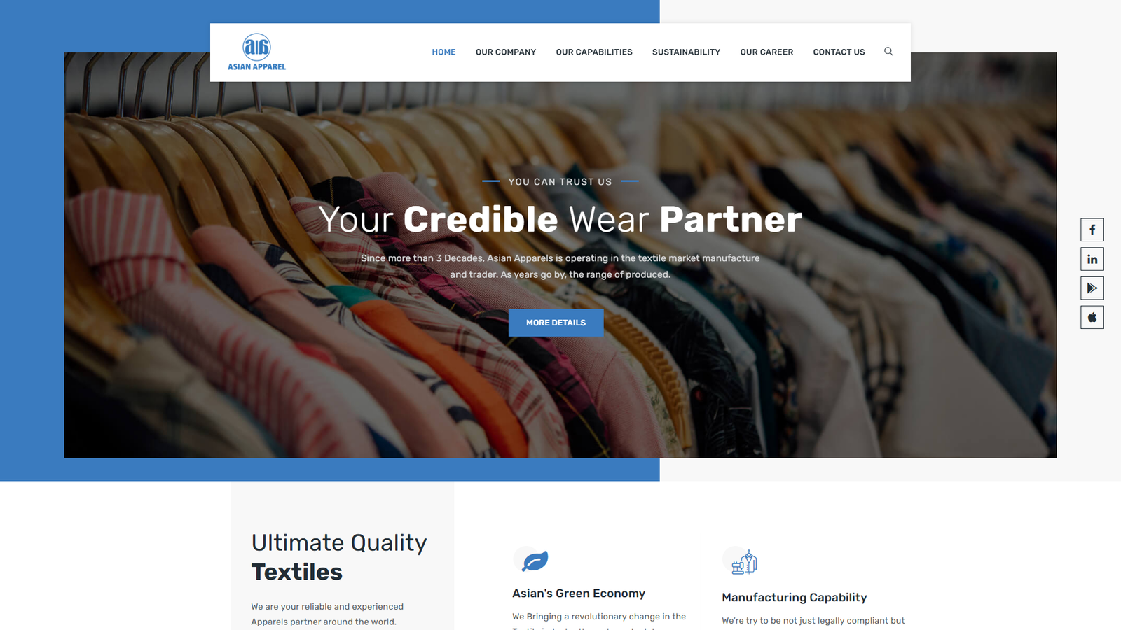 Asian Apparels Clothing production Bangladesh