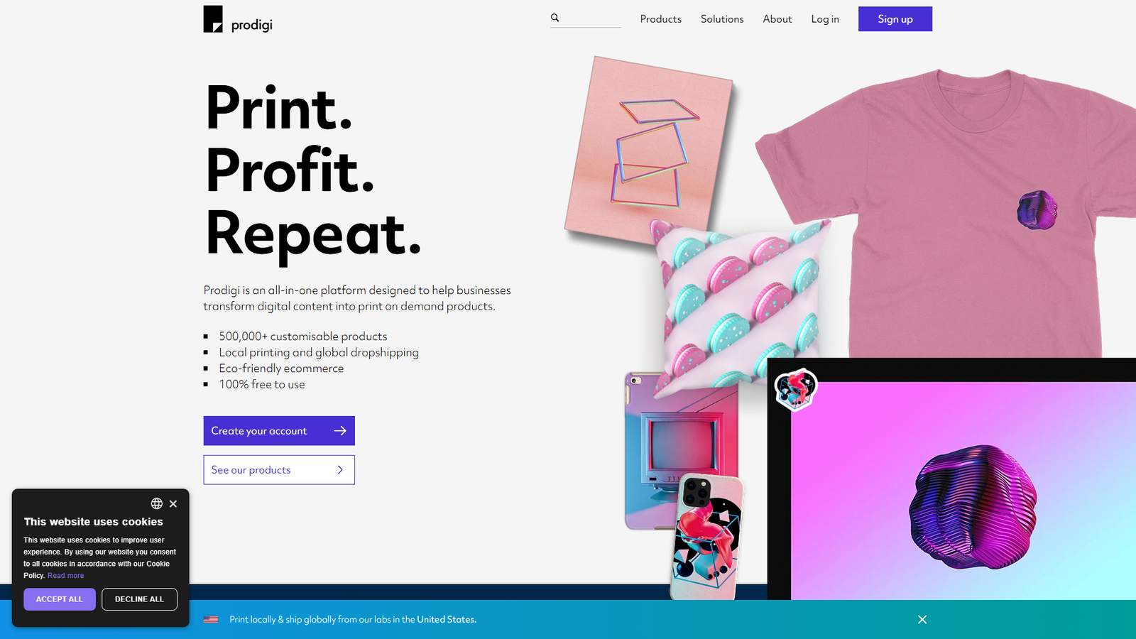 Prodigi direct-to-consumer fashion