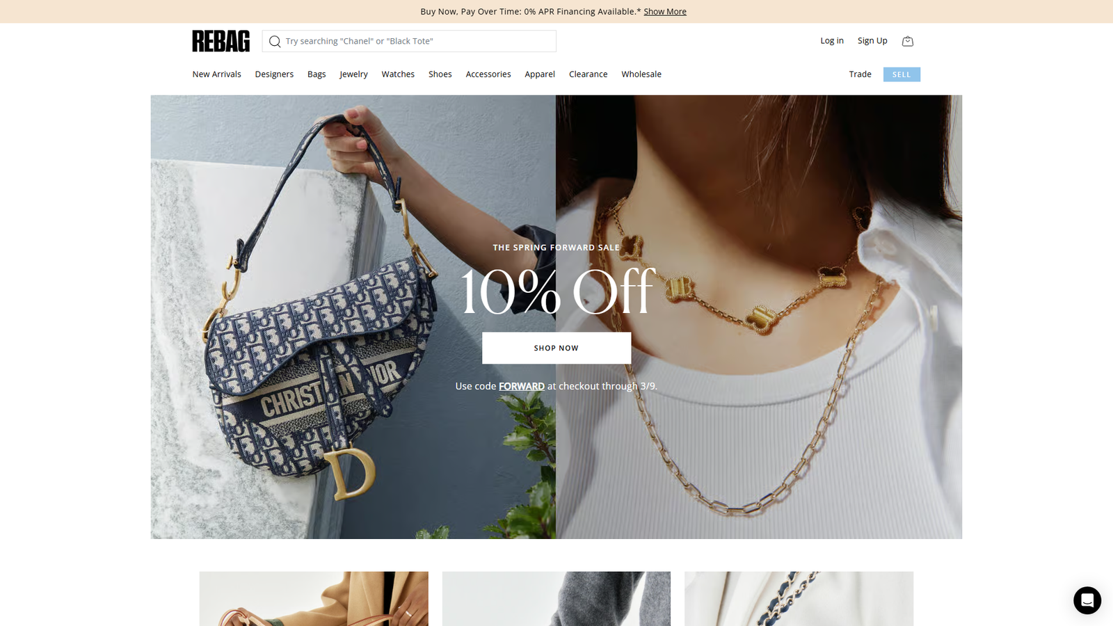 Rebag used apparel marketplace Rebag used apparel marketplace