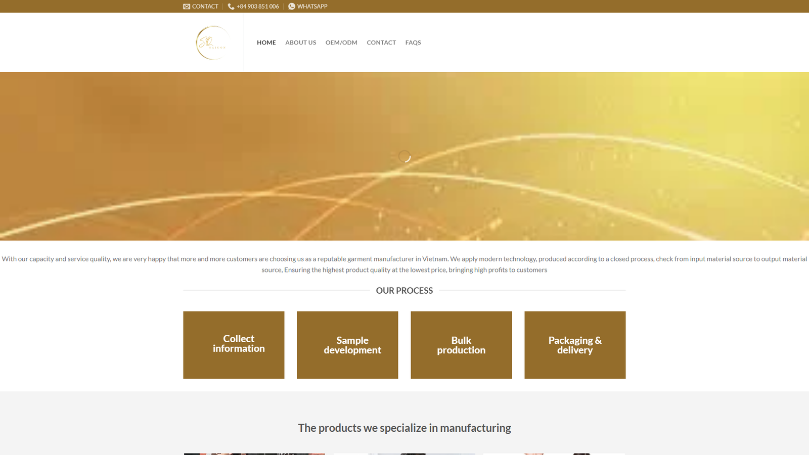 Sqgarment custom clothing manufacturers