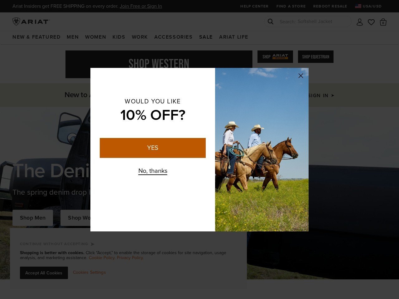 Ariat International farm apparel