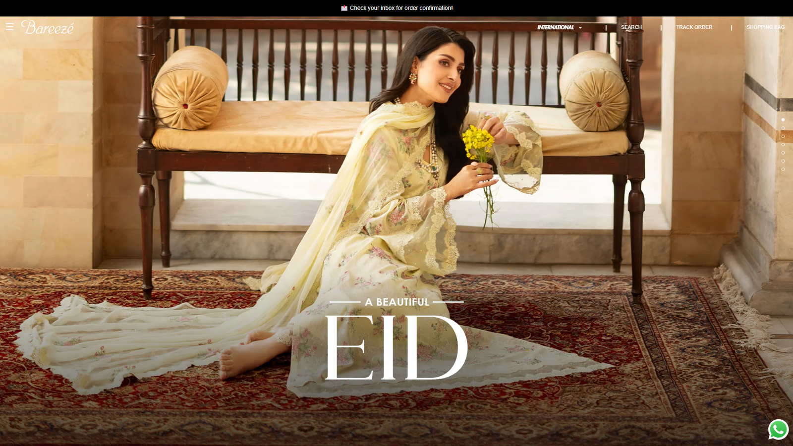 Bareeze Pakistani clothing maker