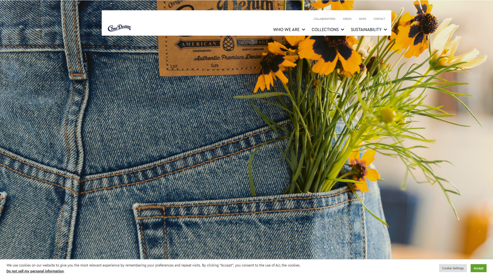 Cone Denim bulk fabric supply