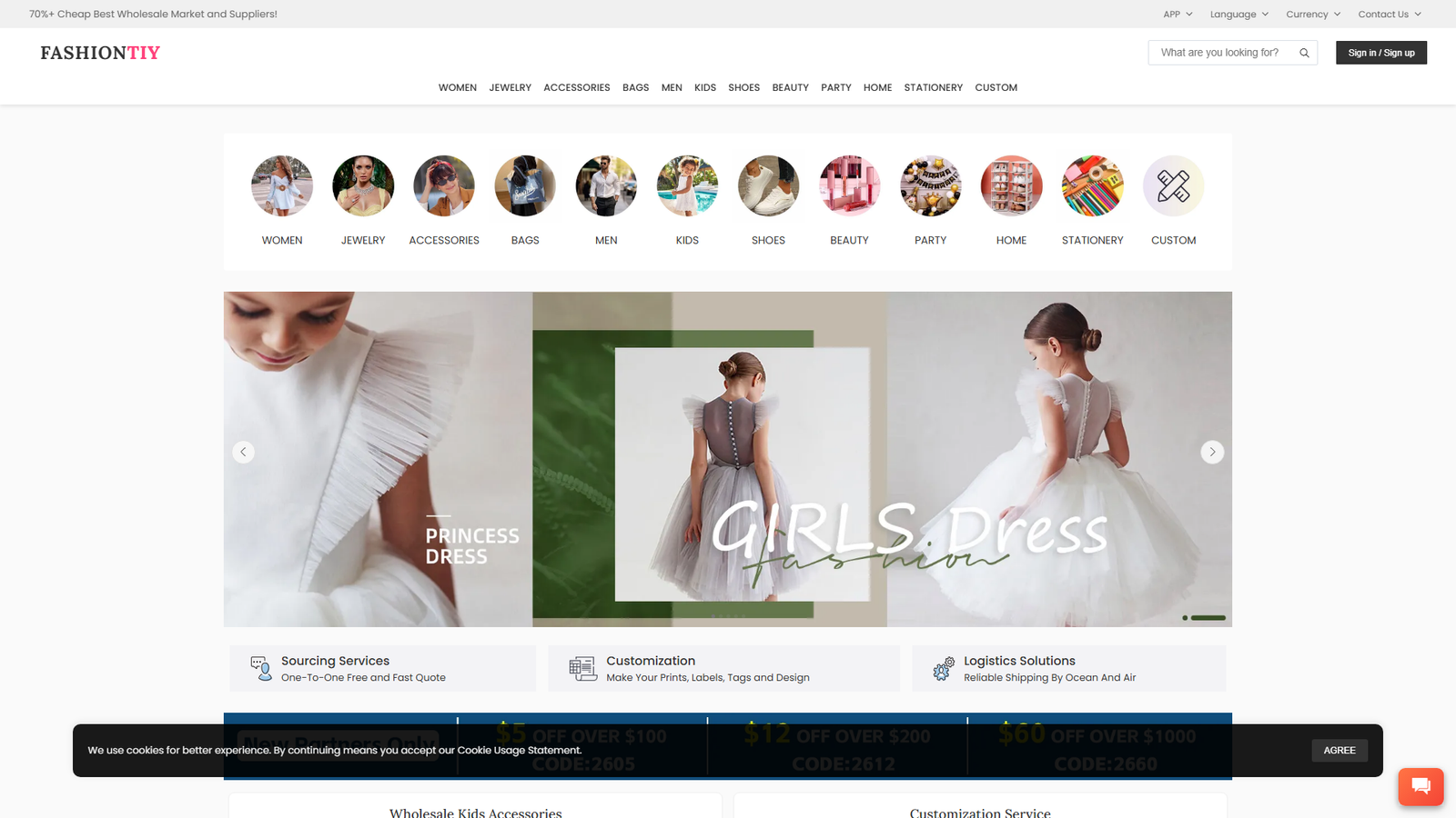 FashionTIY luxury apparel bulk