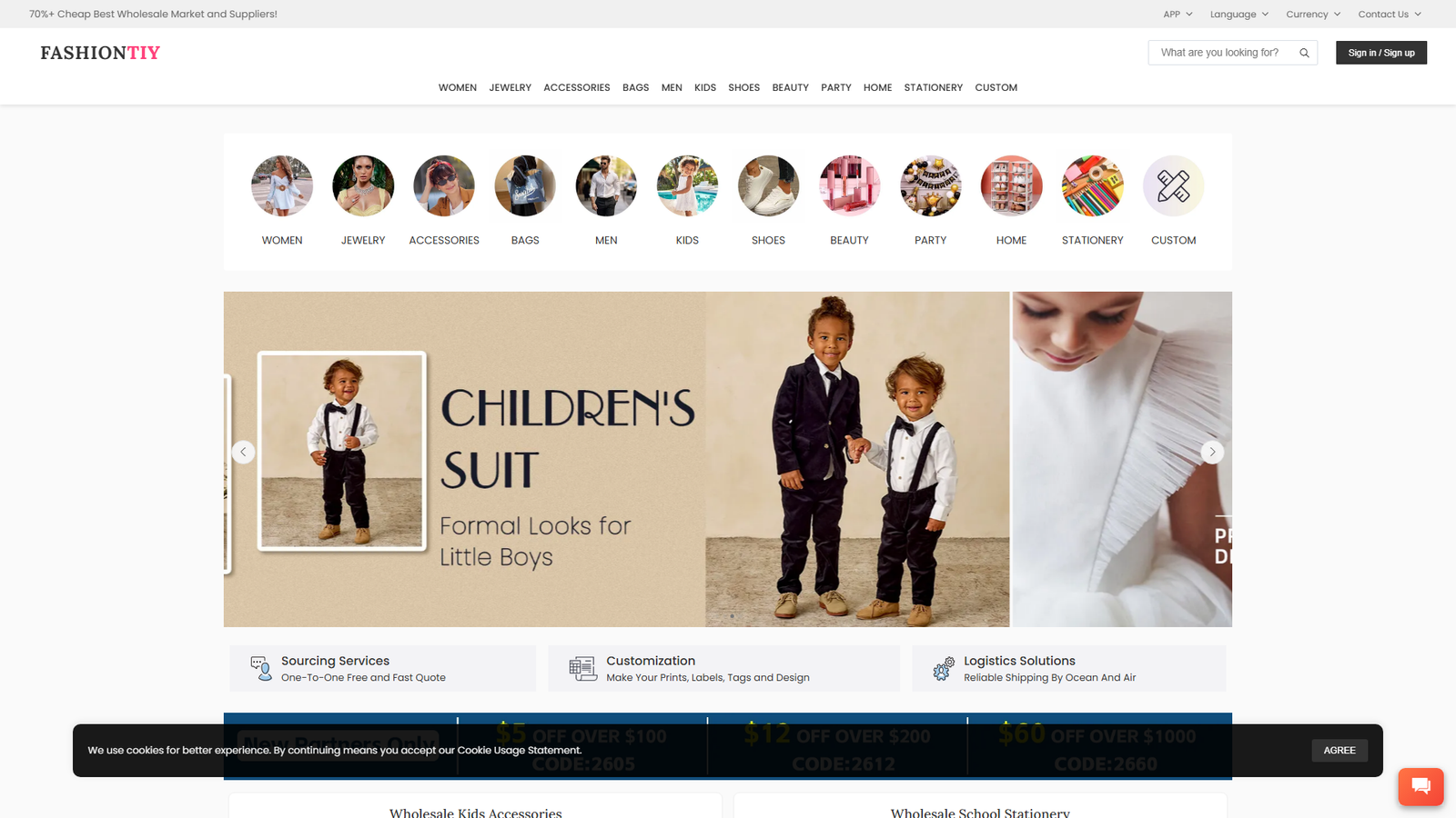 FashionTIY JPT apparel distribution