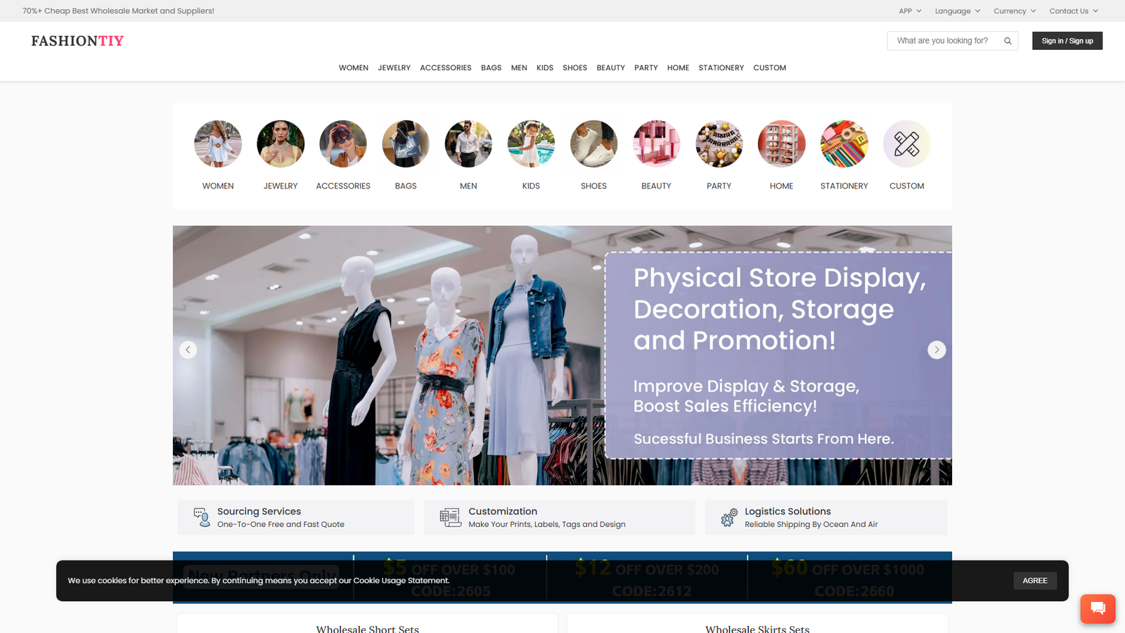 FashionTIY bulk women's apparel