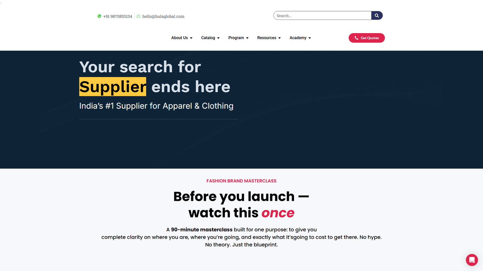 Hula Global apparel producers