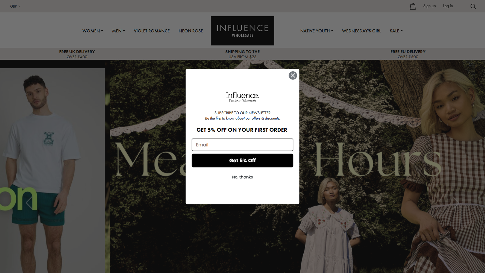 Influence Fashion bulk women's fashion