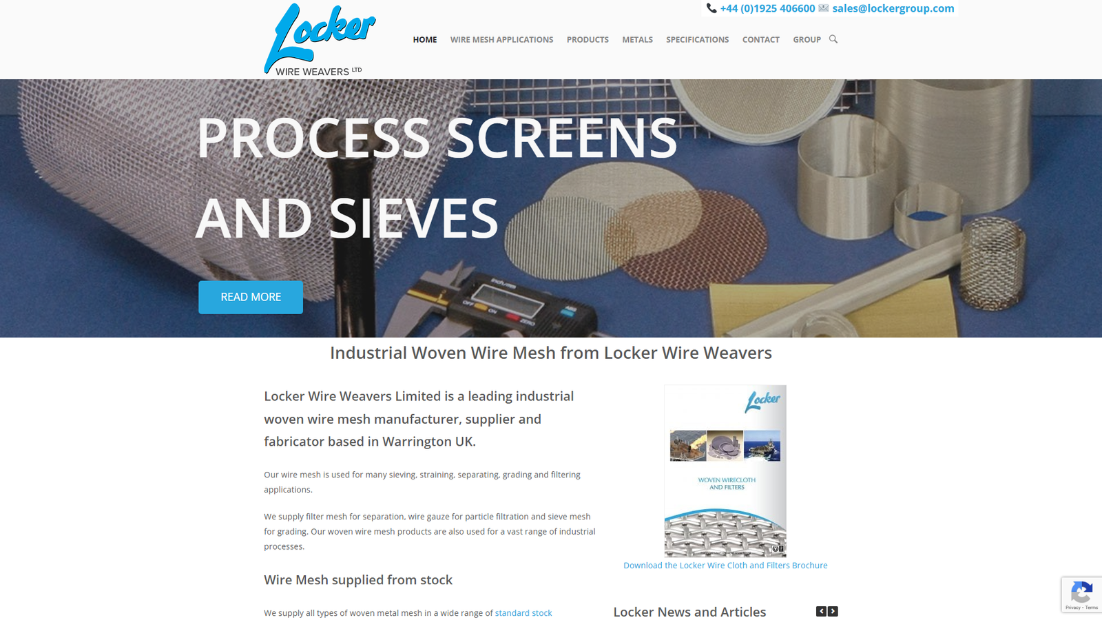 Locker Wire Weavers Ltd. wire mesh producers