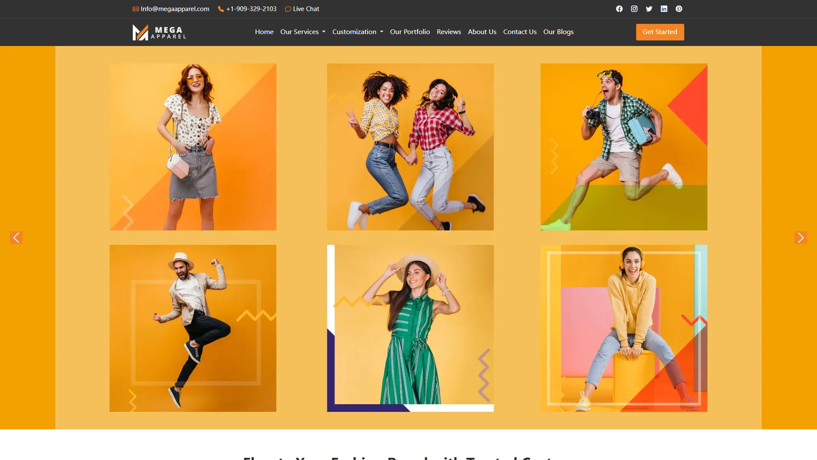 Mega Apparel manufactured apparel