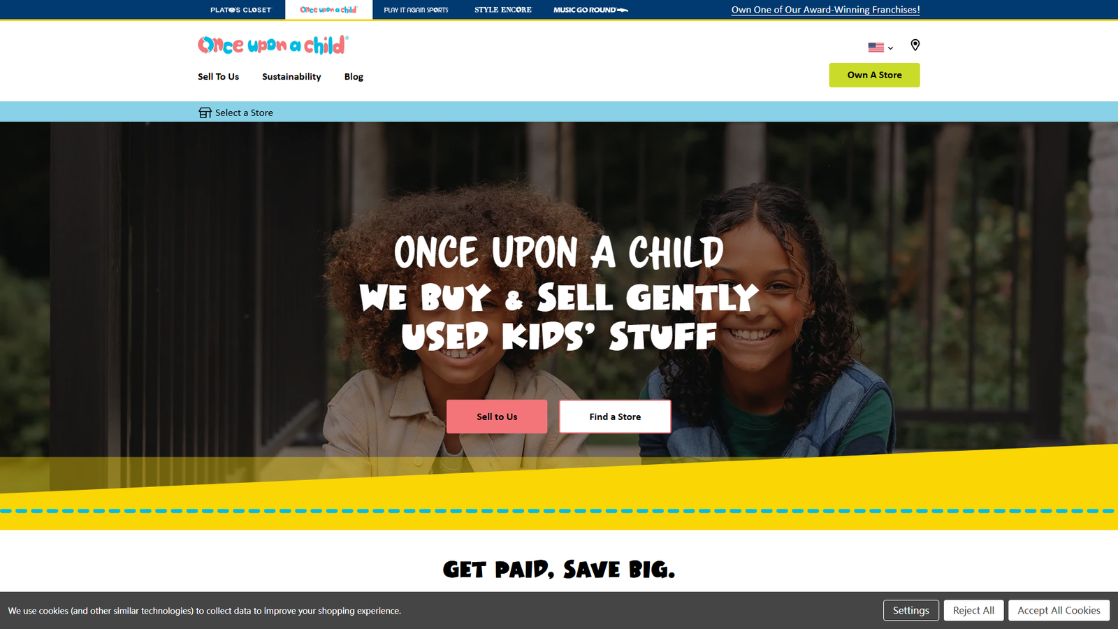 Once Upon A Child clothing exchange