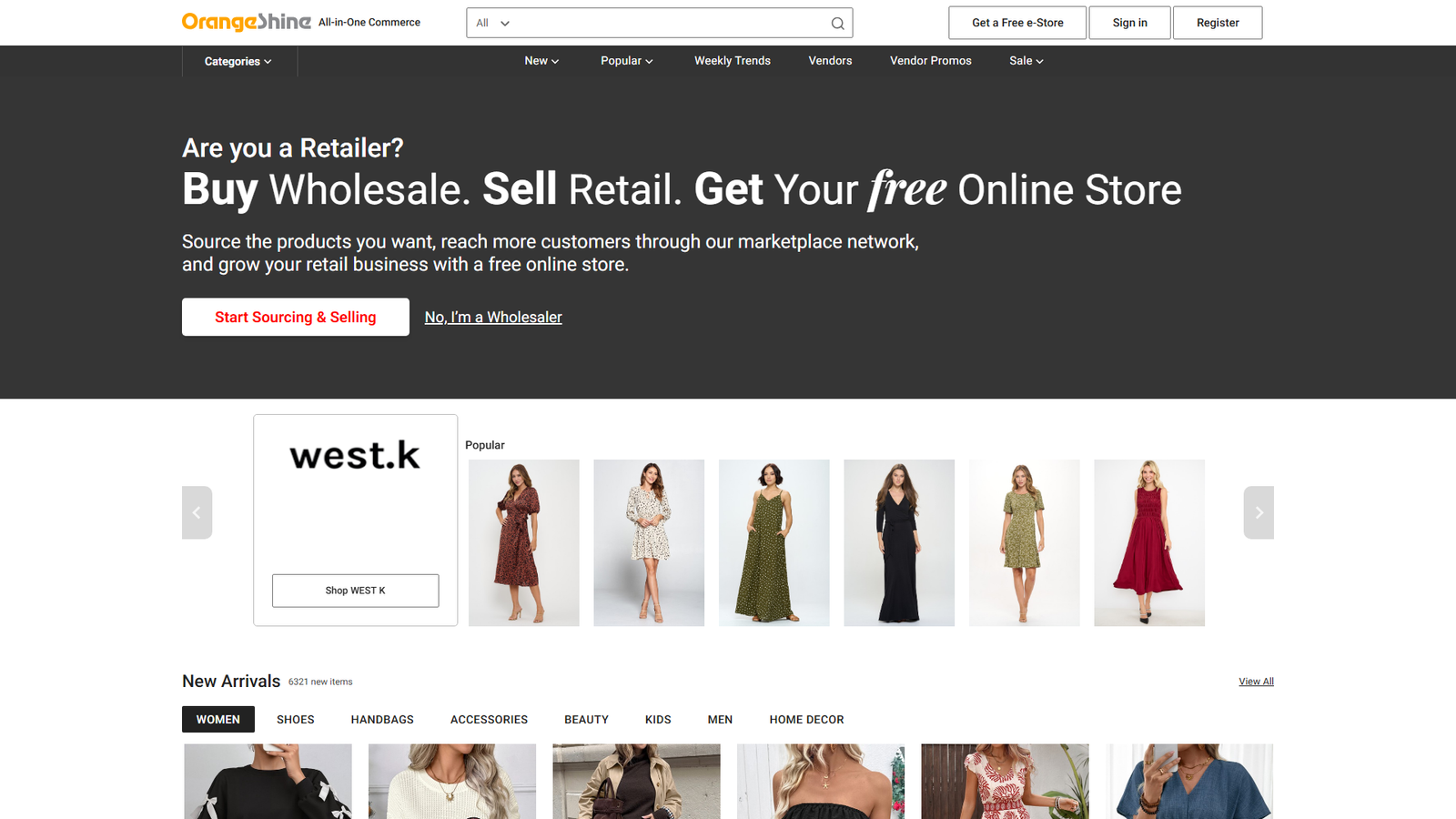 OrangeShine plus size bulk apparel