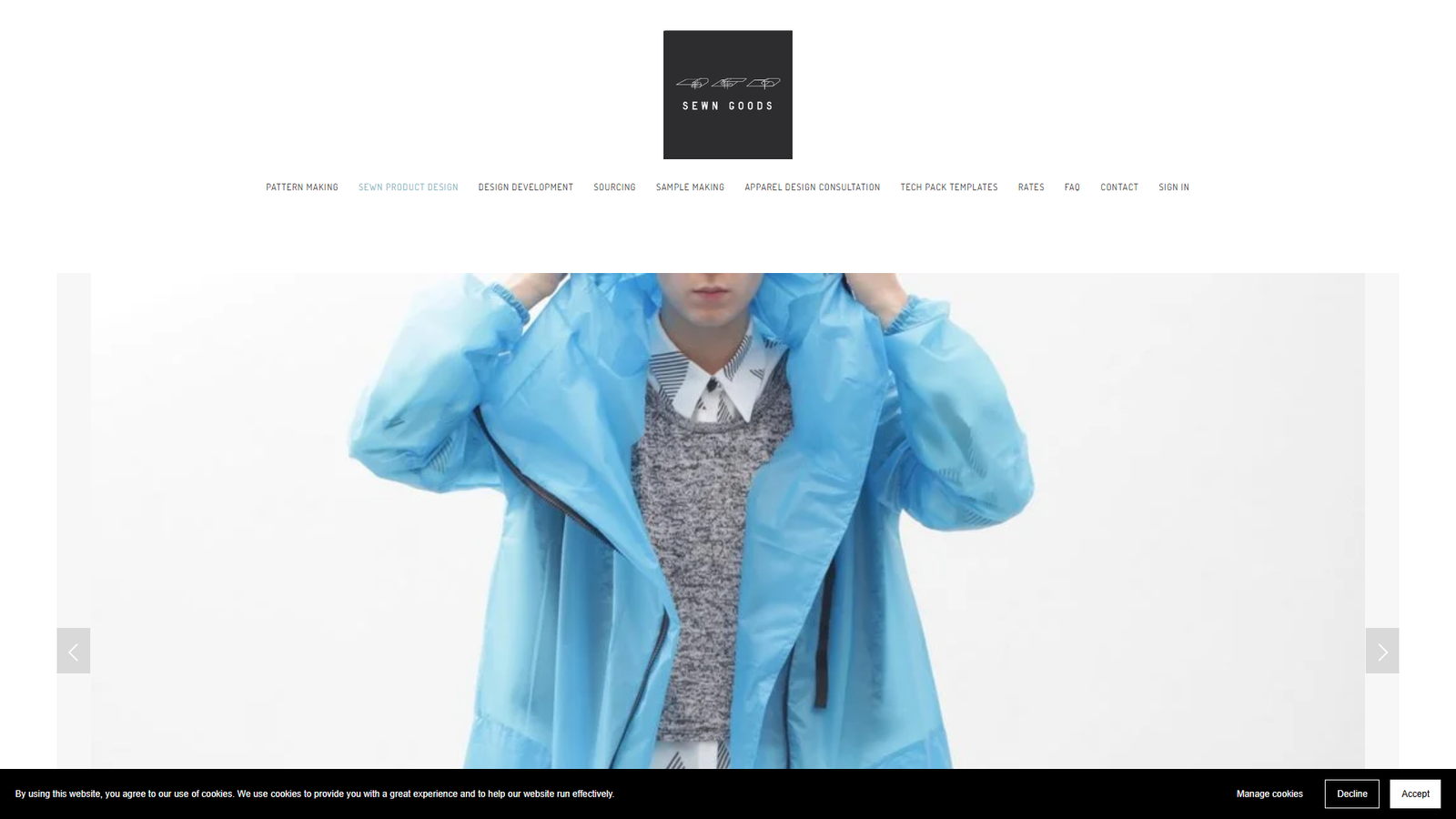 Sewn Goods apparel producers USA