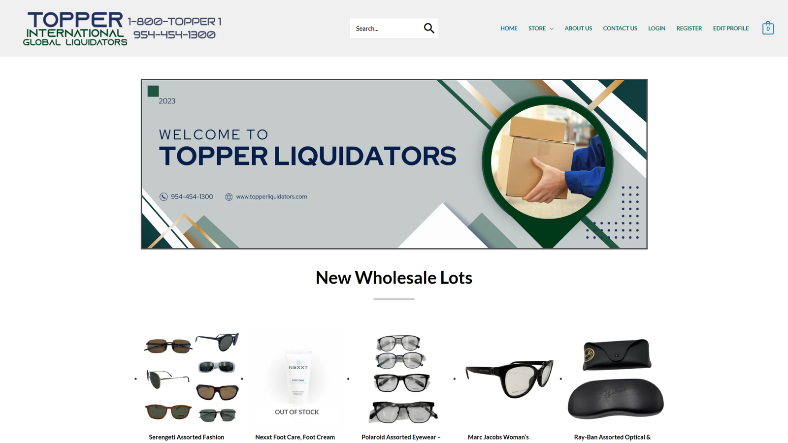 Topper Liquidators apparel bulk sales