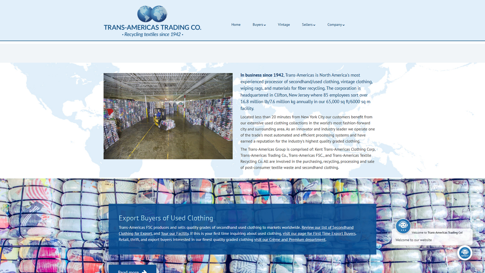 Tranclo secondhand apparel bulk