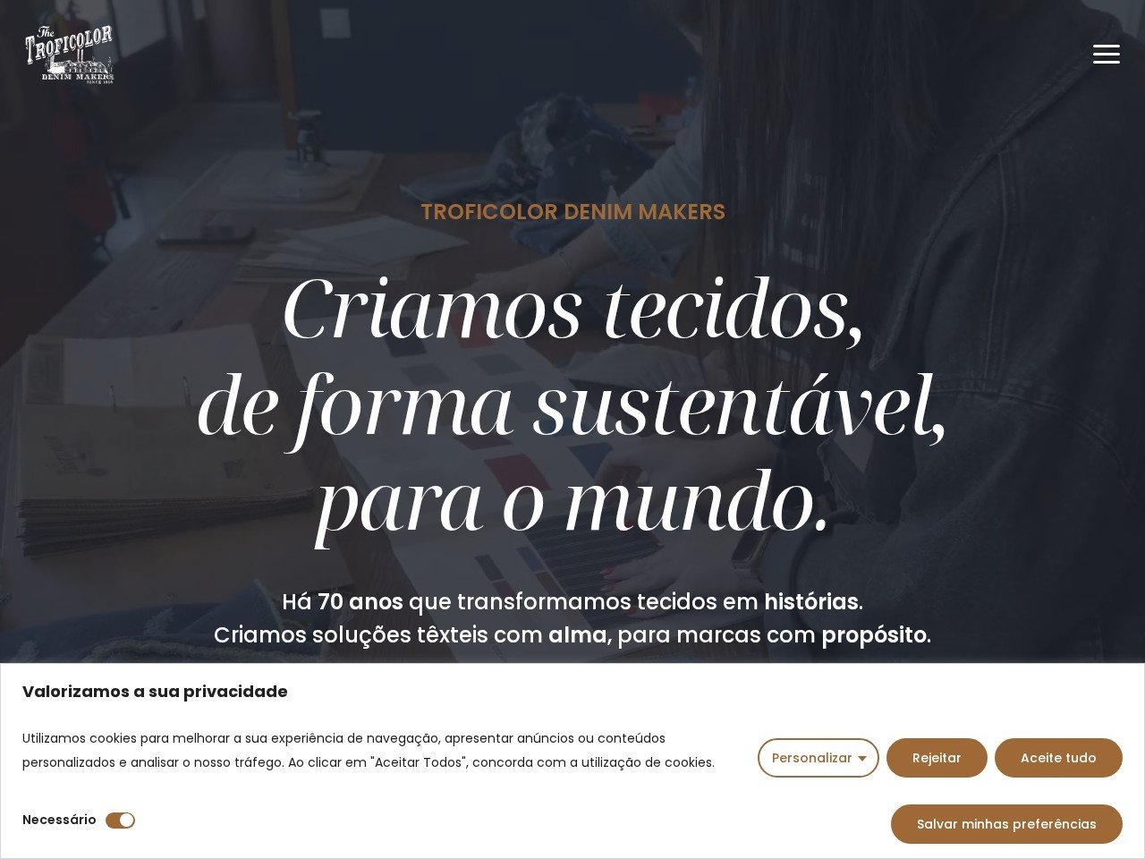 Troficolor clothing producer Portugal