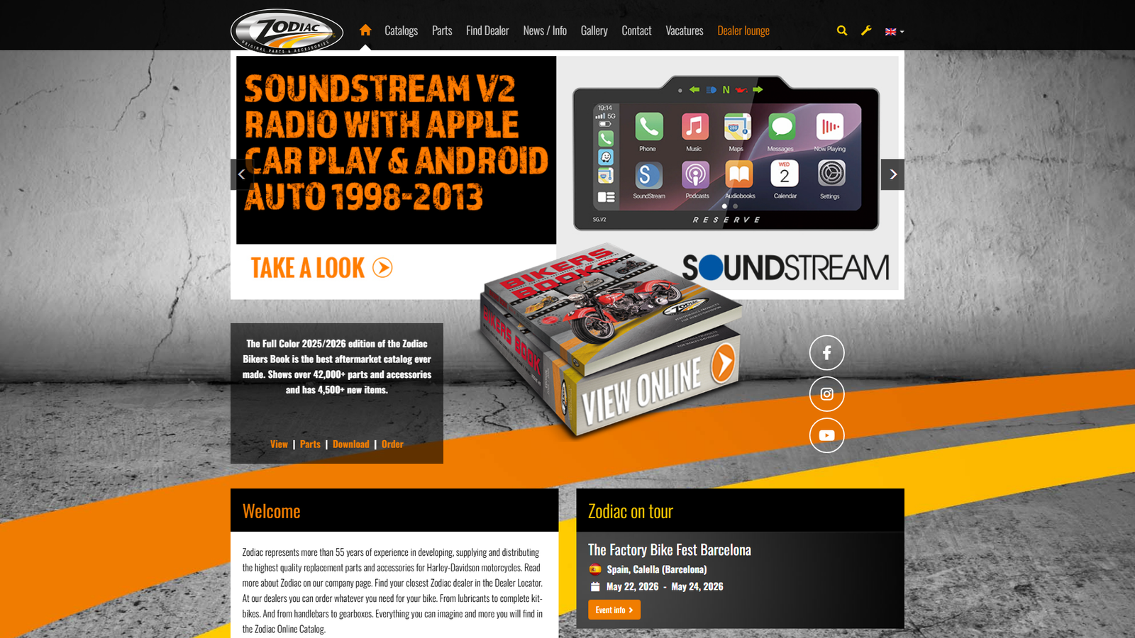 Zodiac International B.V. bulk Harley Davidson apparel