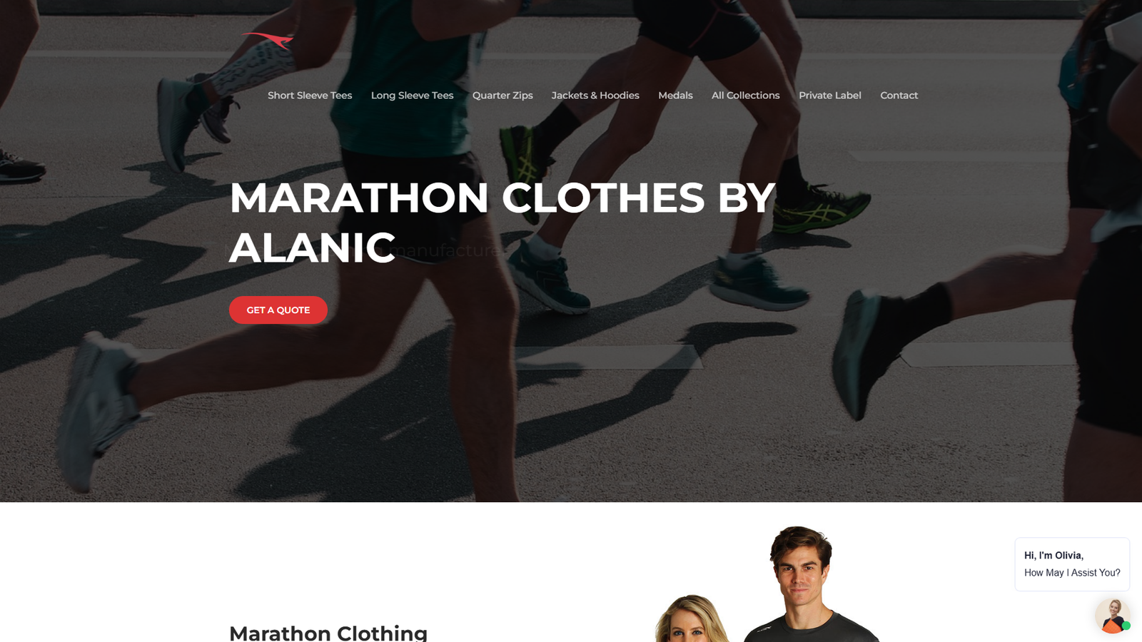 Alanic buying bulk apparel