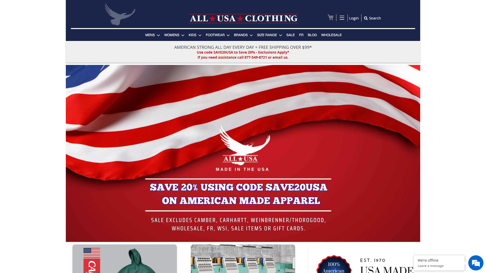 All USA Clothing garment factories USA