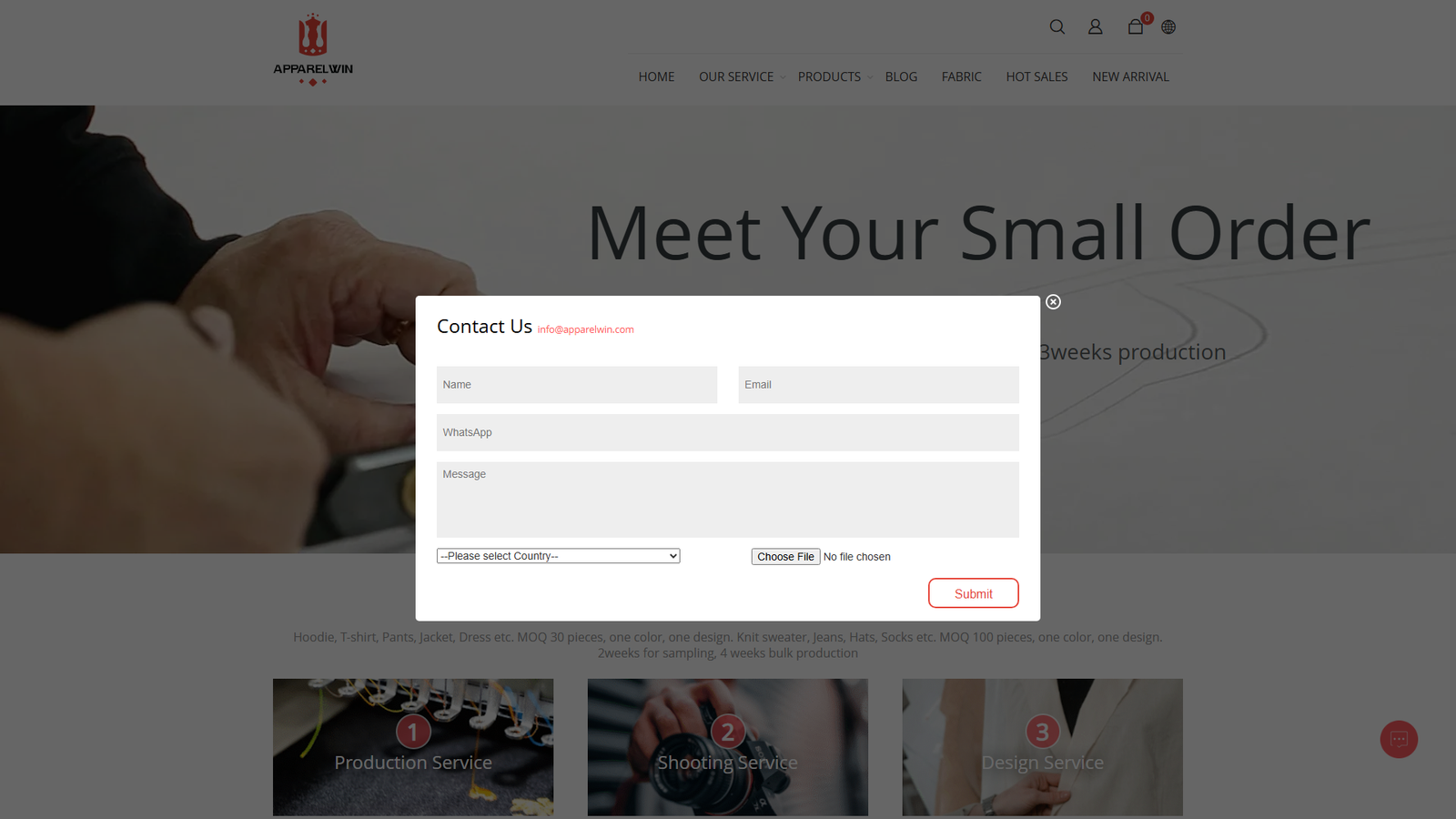 ApparelWin athletic apparel supplier