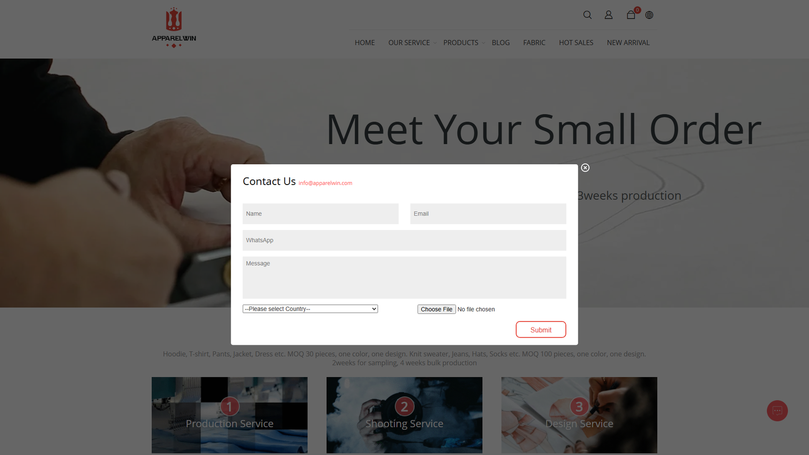 ApparelWin activewear manufacturer